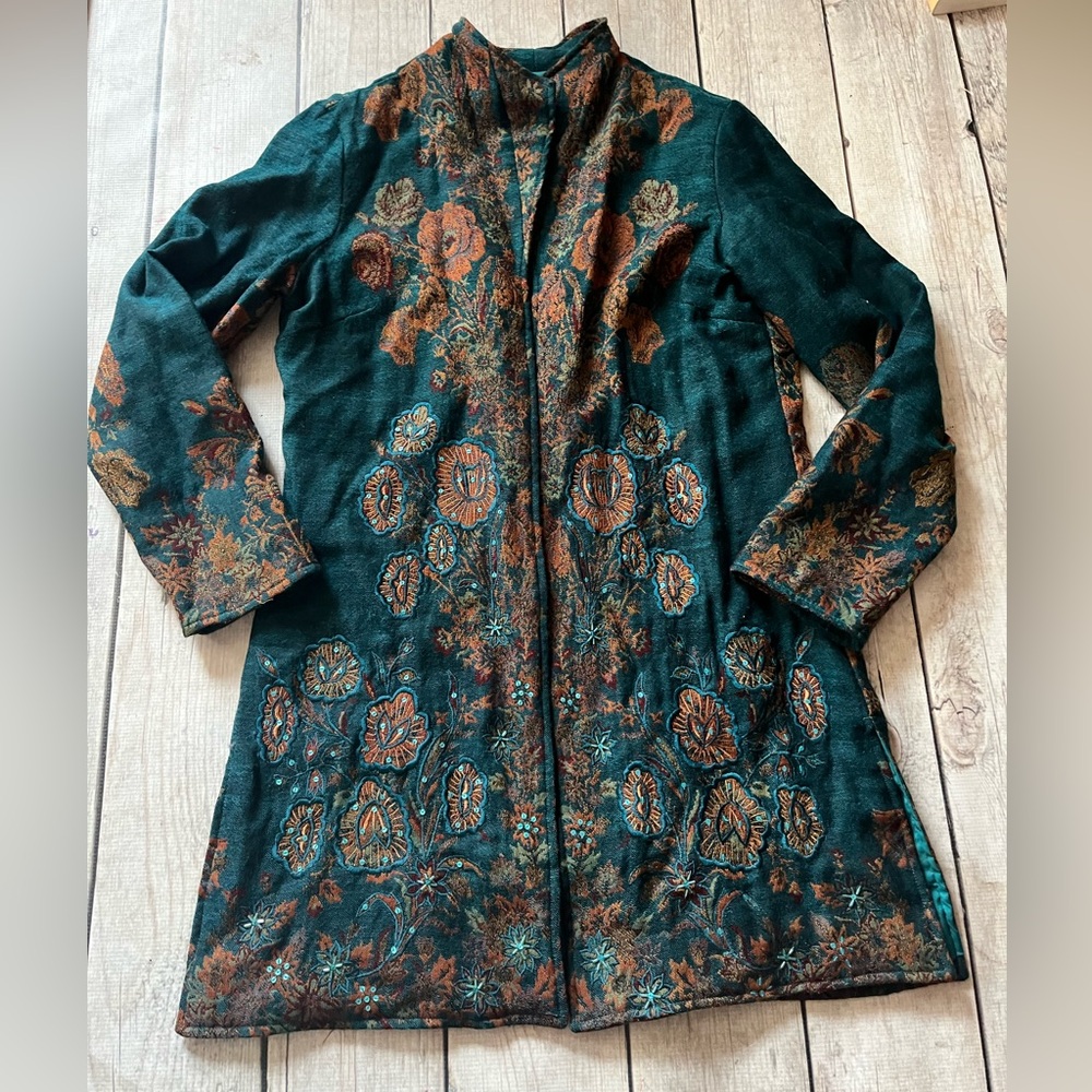 Coldwater creek wool jacket medium